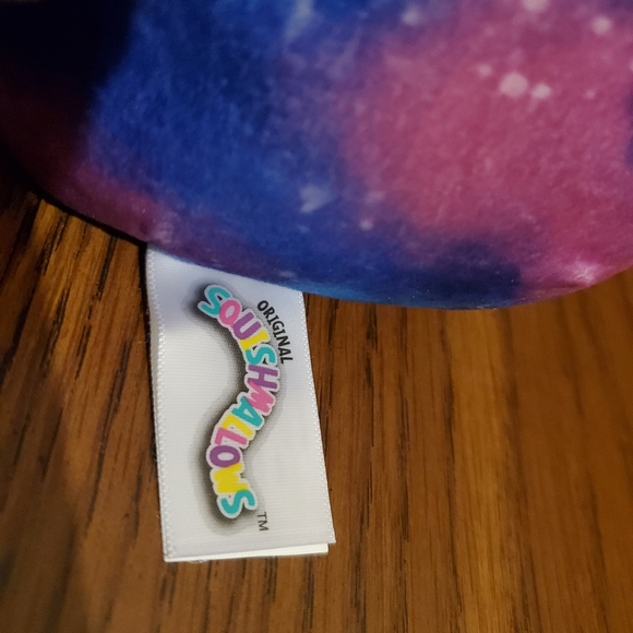 Squishmallow Piaxa Galaxy Alien 5” Purple Blue Tie Dye Plush 2021 Kellytoy NWT - Picture 10 of 11